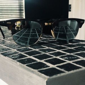 Ray ban clubmaster mirrored sun glasses RB3016 51